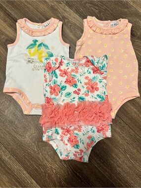 3-Pack Sweet Summer Bodysuits